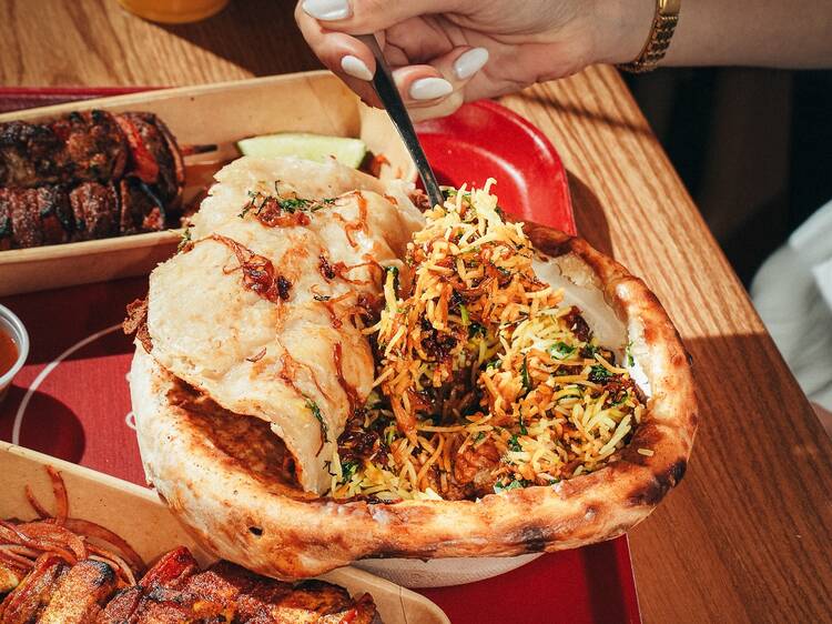 This James Beard Award-winning chef is only serving a limited amount of his famous biryani each day—here's where you can get it
